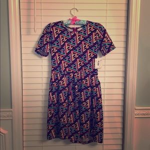 LuLaRoe Amelia Dress - Medium, Brand New with tags